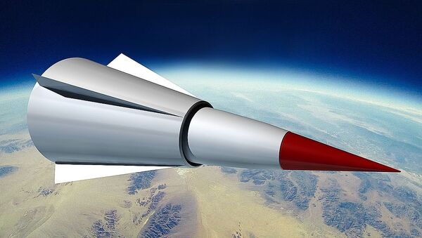Concept graphique théorique de l'arme hypersonique chinoise DF-ZF (Wu-14) - Sputnik Afrique