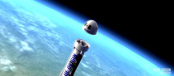 L’atterrissage vertical d’un avion spatial suborbital - Sputnik Afrique