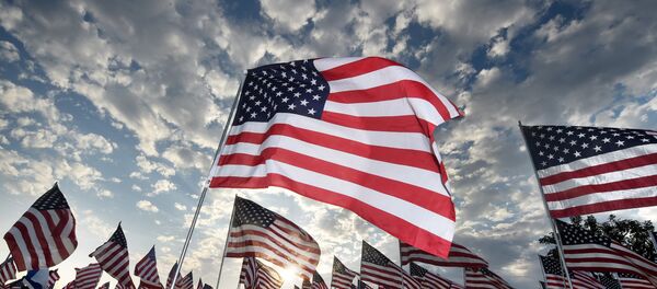 Les drapeaux des États-Unis - Sputnik Afrique