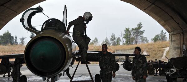 La base aérienne à Hama - Sputnik Afrique
