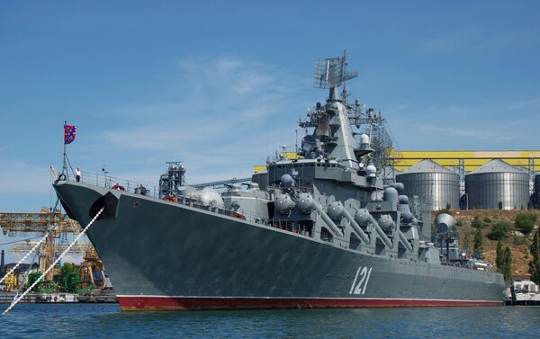 Le croiseur lance-engins Moskva - Sputnik Afrique
