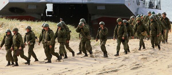 La Mort Noire, l’infanterie de marine russe - Sputnik Afrique