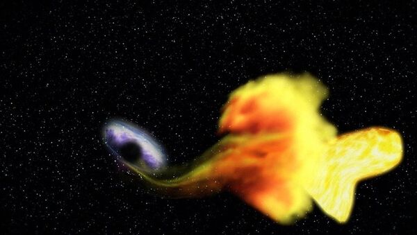 Un trou noir dévore une étoile - Sputnik Afrique