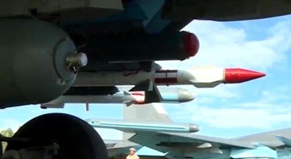 En Syrie, les Su-34 russes prêts à affronter une menace venue du ciel - Sputnik Afrique