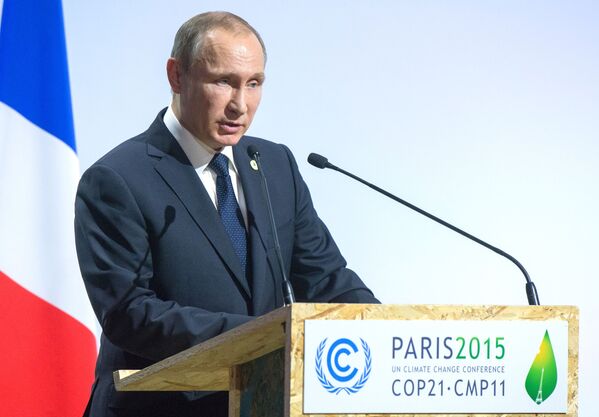 COP 21 : le climat se réchauffe entre Poutine et ses homologues occidentaux - Sputnik Afrique