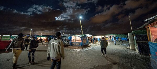 Camp de migrants jungle, Nov. 25, 2015, Calais, France. - Sputnik Afrique