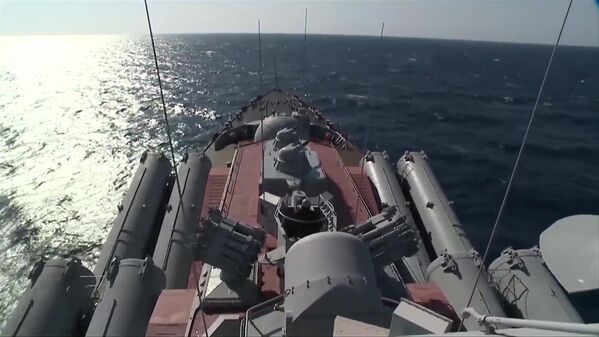 Le croiseur Moskva et ses armements - Sputnik Afrique