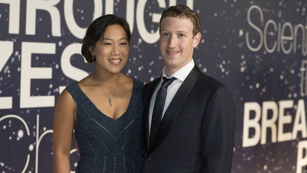 Priscilla Chan et Mark Zuckerberg - Sputnik Afrique