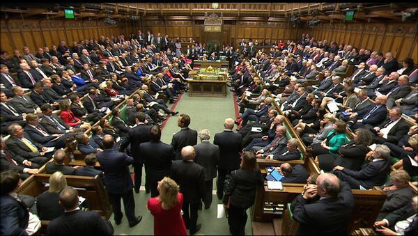 British lawmakers in the Houses of Parliament - Sputnik Afrique