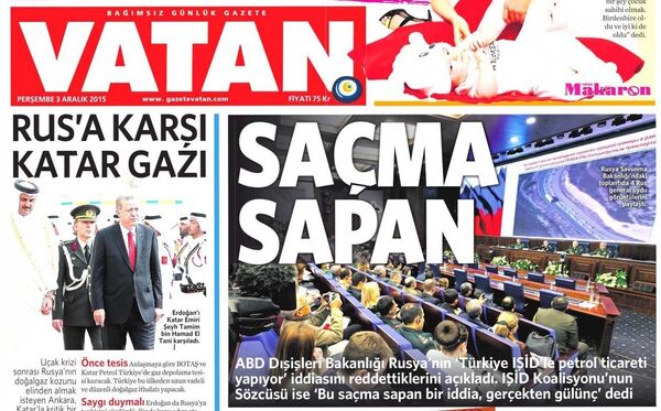 Journal turc Vatan Journal turc Vatan - Sputnik Afrique