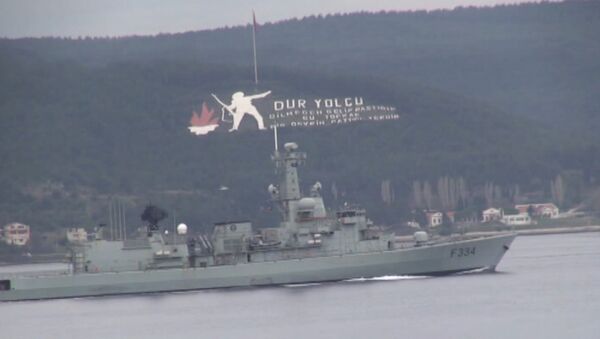 Turquie: trois navires de l'Otan passent les Dardanelles - Sputnik Afrique