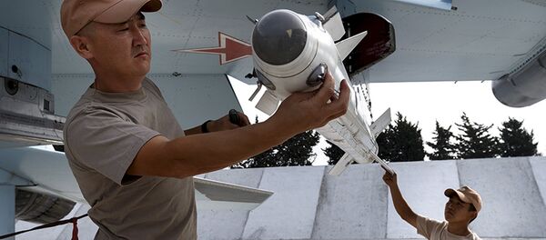 Sur la base aérienne militaire Hama en Syrie - Sputnik Afrique