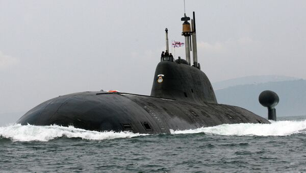 L'INS Chakra, sous-marin nucléaire de la Marine indienne - Sputnik Afrique