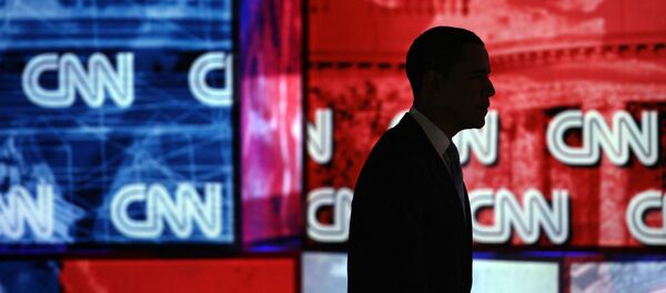Barack Obama, CNN logo - Sputnik Afrique