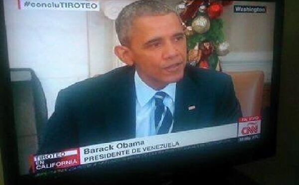 CNN, Obama est le président du Venezuela - Sputnik Afrique