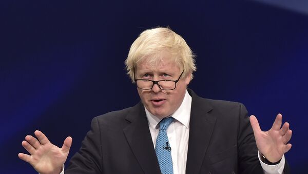 Le maire de Londres Boris Johnson - Sputnik Afrique