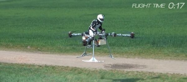 La nouveauté a été présentée dans le cadre de l’exposition Middle East Extreme Sports Expo à Dubaï. - Sputnik Afrique