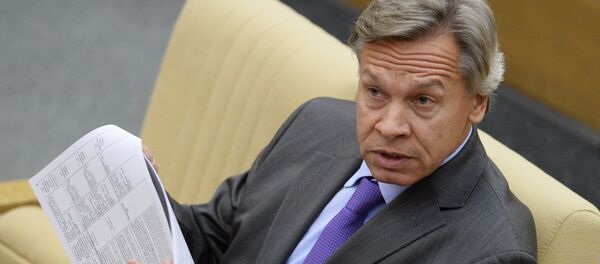 le député russe Alexeï Pouchkov - Sputnik Afrique