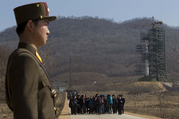 Corée du Nord: la base qui pourrait servir à lancer une bombe nucléaire - Sputnik Afrique
