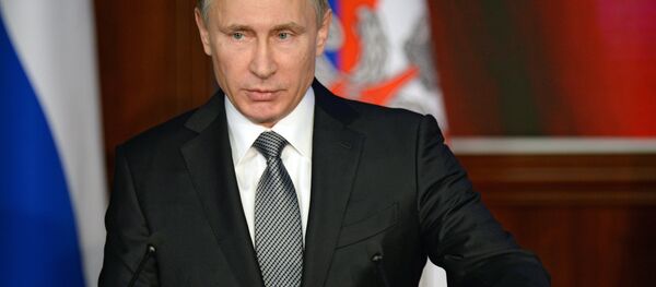 Le président russe Vladimir Poutine - Sputnik Afrique