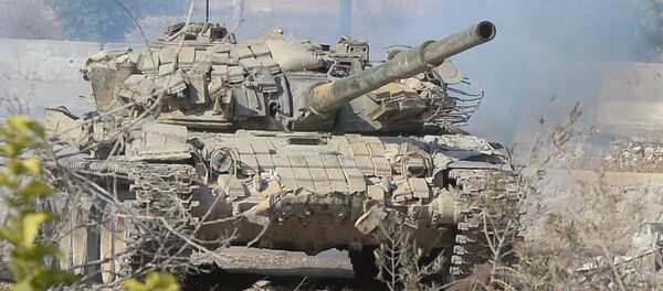 L'armée arabe syrienne à Douma L'armée arabe syrienne à Douma - Sputnik Afrique