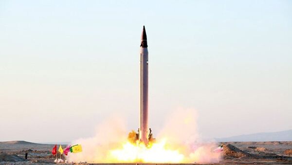 Un missile balistique iranien - Sputnik Afrique