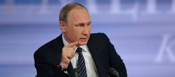 Grande conférence de presse de Vladimir Poutine - Sputnik Afrique