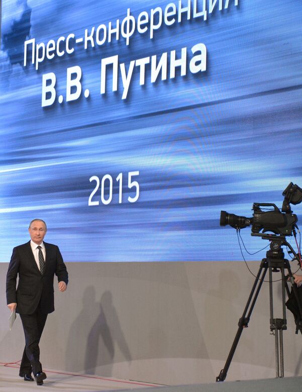 Les temps forts de la conférence de presse de Vladimir Poutine - Sputnik Afrique
