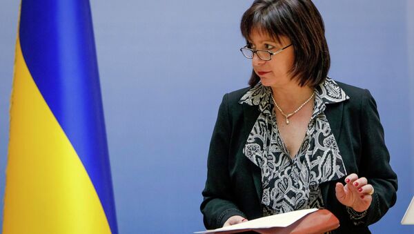 La ministre ukrainienne des Finances Natalie Jaresko - Sputnik Afrique