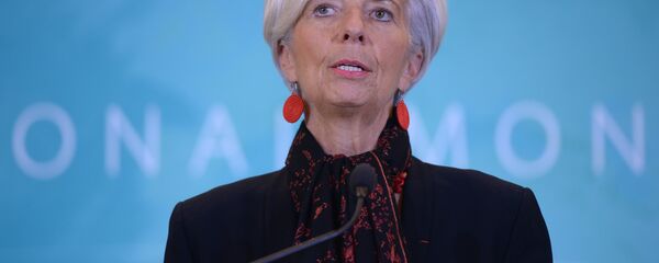 International Monetary Fund Managing Director Christine Lagarde speaks during a press conference at IMF headquarters on November 30, 2015 in Washington, DC. - Sputnik Afrique