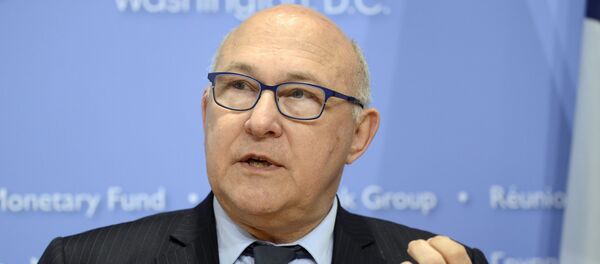 Le ministre français des Finances Michel Sapin - Sputnik Afrique