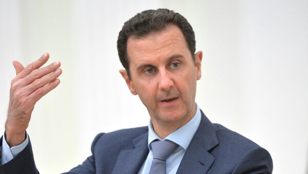Le président syrien Bachar el-Assad - Sputnik Afrique