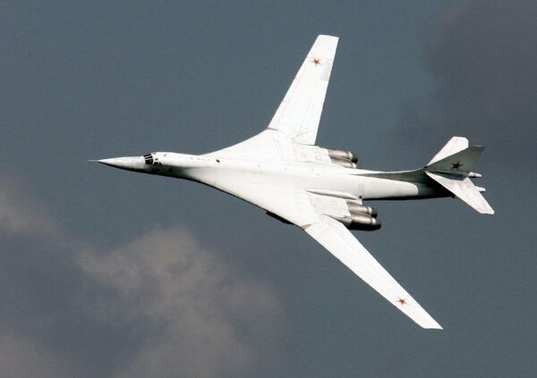 Le bombardier stratégique russe Tu-160 - Sputnik Afrique