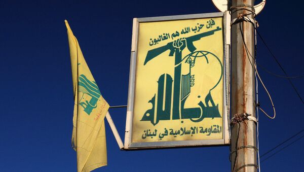 Le drapeau du Hezbollah - Sputnik Afrique