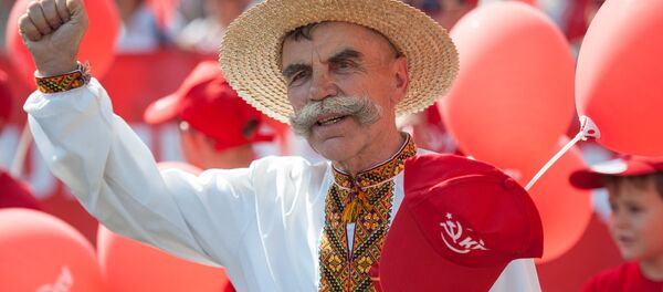 Шествие коммунистов в Киеве - Sputnik Afrique