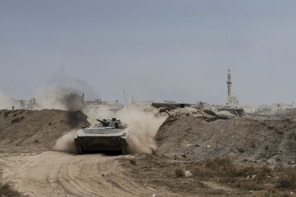 L’aérodrome militaire de Marj al-Sultan contrôlé par l’armée syrienne - Sputnik Afrique