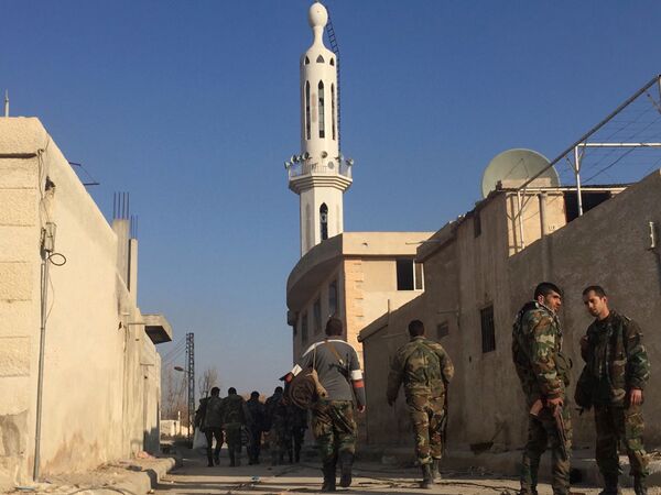 Opération spéciale de l’armée arabe syrienne à Damas - Sputnik Afrique