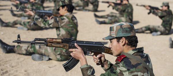 Une académie militaire pour femmes à Damas - Sputnik Afrique