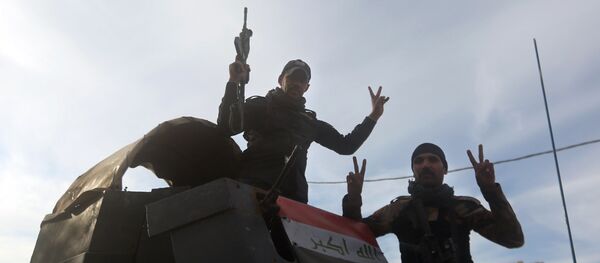 Membres des forces d'élite antiterroristes irakiennes à Ramadi - Sputnik Afrique