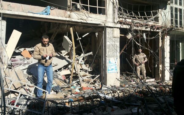 Ttriple attentat dans une ville syrienne de Homs - Sputnik Afrique