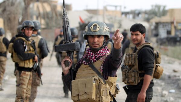 Militaires irakiens dans la ville libérée de Ramadi - Sputnik Afrique