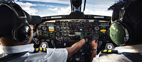 Poste de pilotage d'un avion - Sputnik Afrique