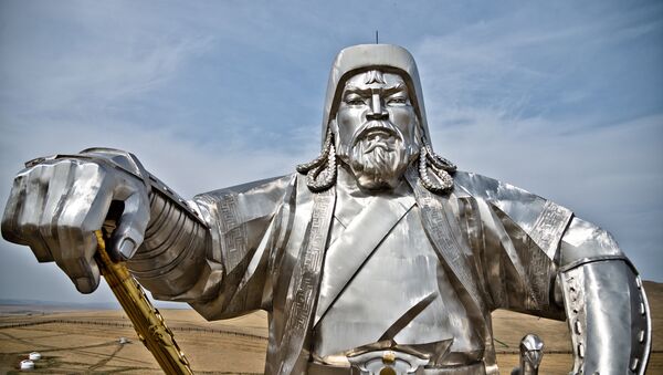 Genghis Khan Equestrian Statue - Sputnik Afrique
