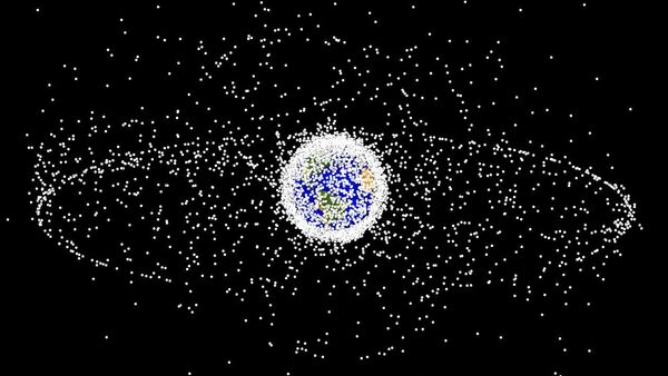 Une carte des débris spatiaux accumulés depuis 60 ans (vidéo) - Sputnik Afrique