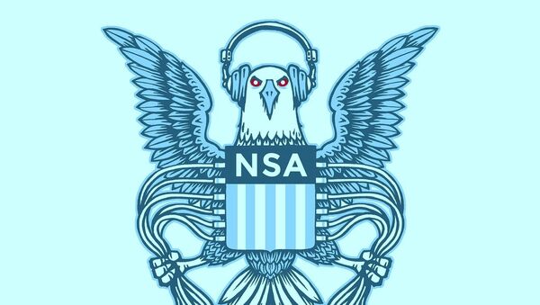 EFF NSA logo parody - Sputnik Afrique