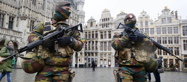 Bruxelles, des militaires dans les rues - Sputnik Afrique
