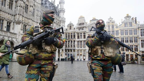 Bruxelles, des militaires dans les rues - Sputnik Afrique
