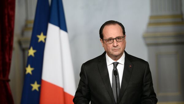 François Hollande, presidente de Francia - Sputnik Afrique