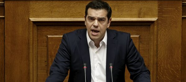 Le premier ministre grec Alexis Tsipras - Sputnik Afrique
