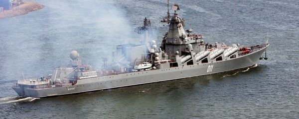 Le croiseur lance-missiles russe Variag - Sputnik Afrique